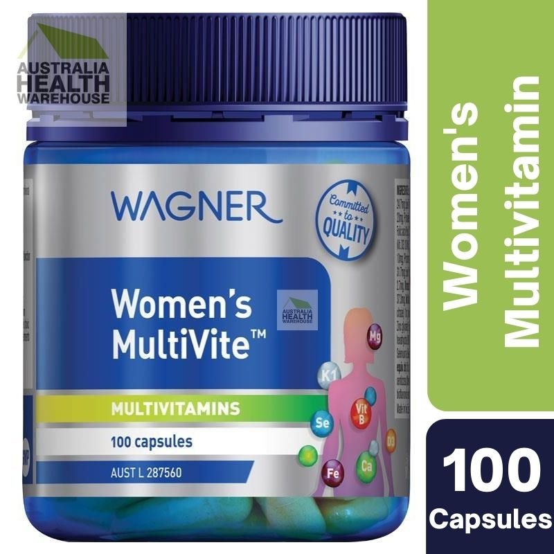 Wagner Women's Multivite 100 Capsules August 2026