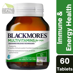 Blackmores Multivitamins for Men Sustained Release 60 Tablets November 2024