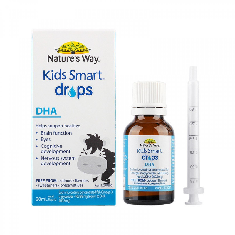 Nature's Way Kids Smart Drops DHA 20mL May 2025