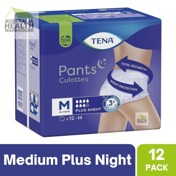 Tena Pants Plus Night Medium 12 Pants