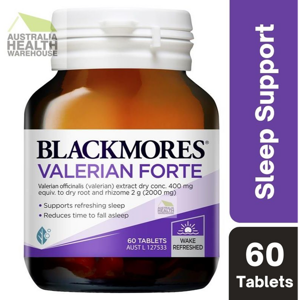Blackmores Valerian Forte 2000mg 60 Tablets April 2024