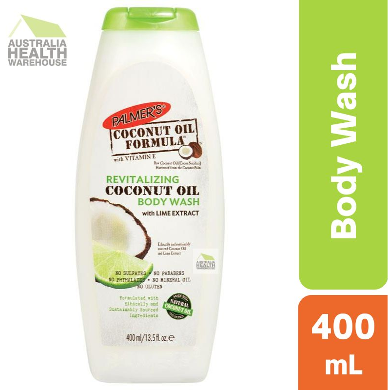 Palmer's Revitalizing Coconut Oil Body Wash with Lime Extract 400mL