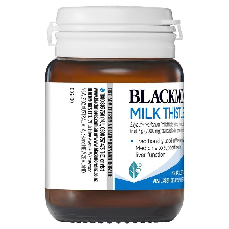 [Expiry: 05/2026] Blackmores Milk Thistle 42 Tablets
