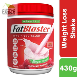 Naturopathica FatBlaster Weight Loss Raspberry Ripple Shake 430g September 2025