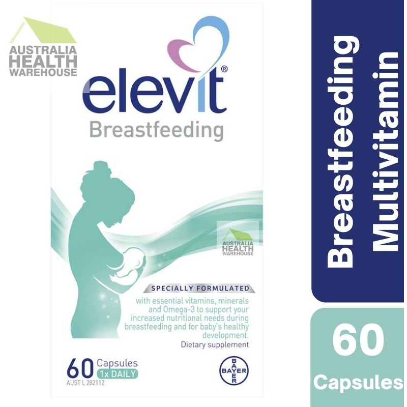 Elevit Breastfeeding 60 Capsules  June 2025