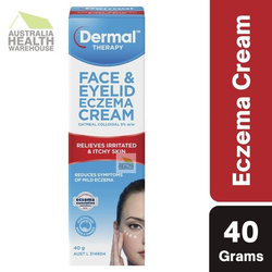 [Expiry: 09/2025] Dermal Therapy Face & Eyelid Eczema Cream 40g