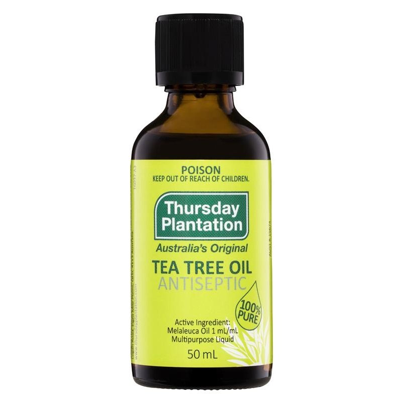 Thursday Plantation 100% Pure Tea Tree Oil 50mL May 2025