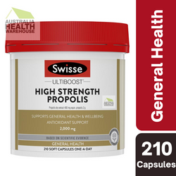 [Expiry: 08/2026] Swisse Ultiboost High Strength Propolis 2000mg 210 Capsules