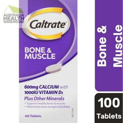 [CLEARANCE EXPIRY: 06/2024] Caltrate Bone & Muscle 100 Tablets