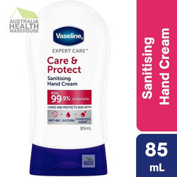 Vaseline Expert Care & Protect Sanitising Hand Cream 85mL