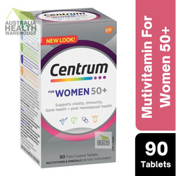 [CLEARANCE EXPIRY: 02/2024] Centrum For Women 50+ Multivitamin 90 Tablets