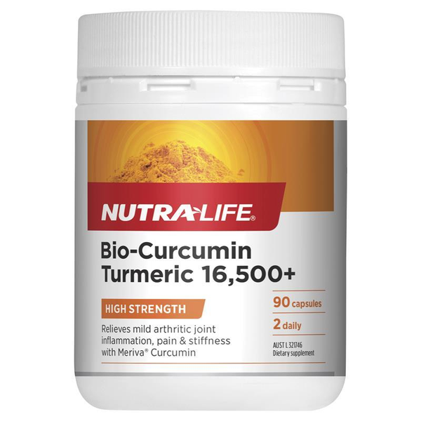 Nutra-Life Bio-Curcumin 16500+ 90 Capsules  June 2025