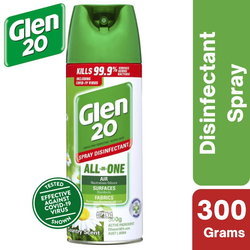 Glen 20 Disinfectant Air Freshener Spray - Country Scent 300g March 2025