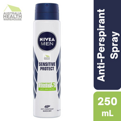 Nivea Men Sensitive Protect Anti-Perspirant Deodorant Spray 250mL