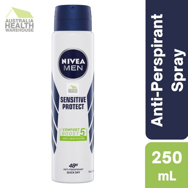 Nivea Men Sensitive Protect Anti-Perspirant Deodorant Spray 250mL