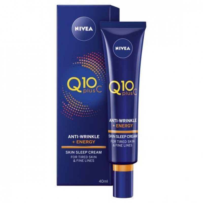 Nivea Q10 plus C Anti-Wrinkle + Energy Sleep Cream 40mL