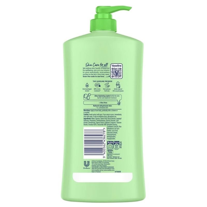 Vaseline Intensive Care Aloe Soothe Body Lotion 750mL