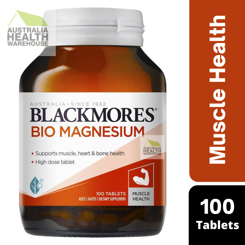 [Expiry: 07/2026] Blackmores Bio Magnesium 100 Tablets