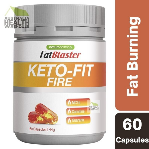 Naturopathica Fatblaster Keto Fit Fire 60 Capsules October 2024