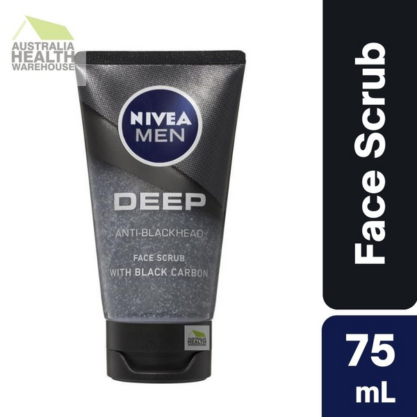 Nivea Men Deep Face Scrub 75mL