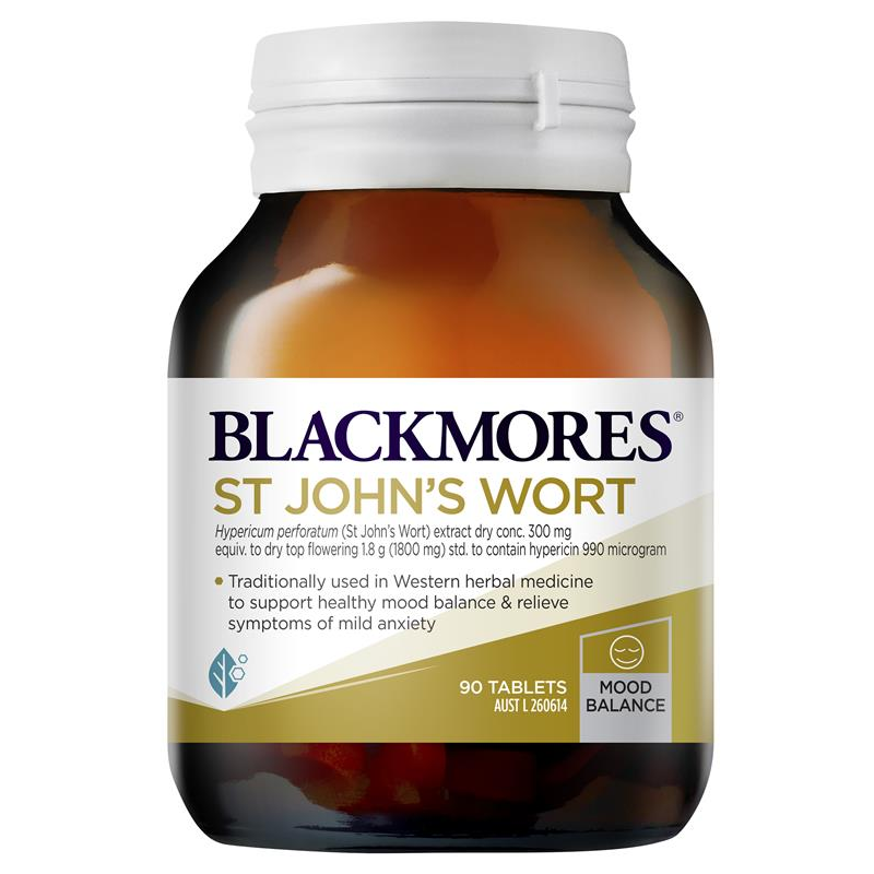 [Expiry: 03/2025] Blackmores St Johns Wort 90 Tablets