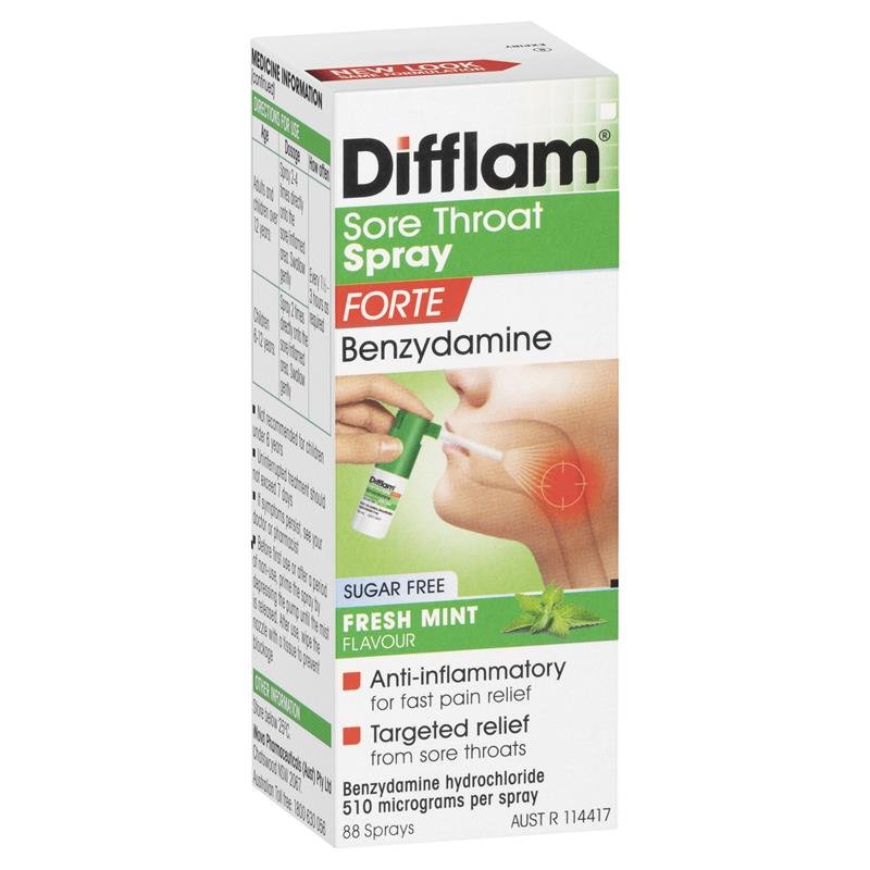 Difflam Forte Sore Throat Spray 15mL