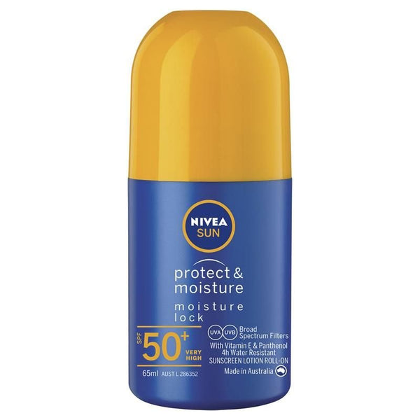 [Expiry: 02/2025] Nivea Sun SPF 50+ Protect & Moisture Sunscreen Roll On 65mL