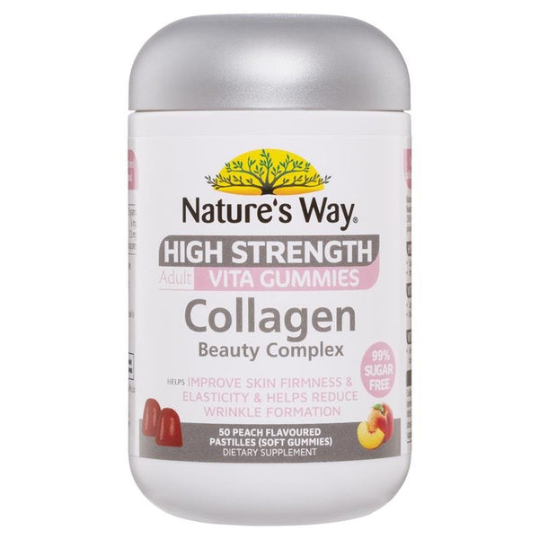 [Expiry: 12/2024] Nature's Way High Strength Adult Vita Gummies Collagen Beauty Complex 50 Pastilles