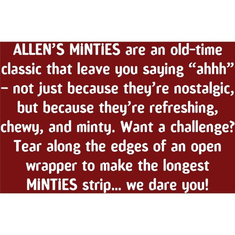 Allen's Minties 375g July 2024