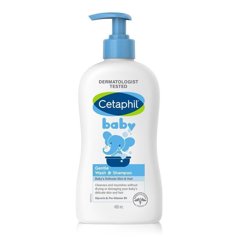 Cetaphil Baby Gentle Wash & Shampoo 400mL November 2024