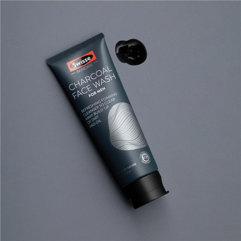 Swisse Skincare Charcoal Face Wash For Men 120mL