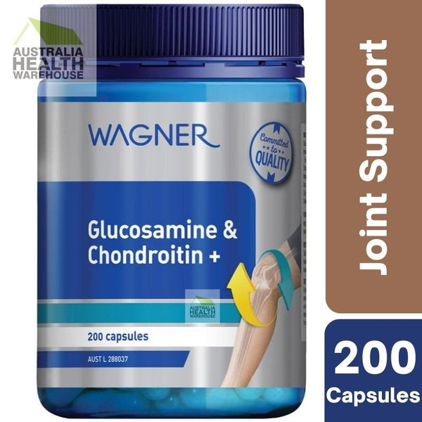 Wagner Glucosamine & Chondroitin + 200 Capsules January 2026