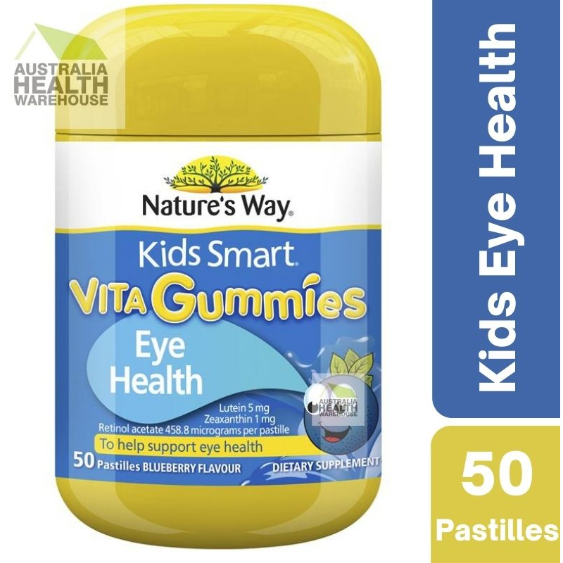 Nature's Way Kids Smart Vita Gummies Eye Health 50 Gummies November 2024