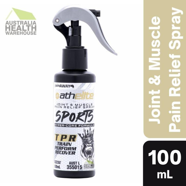 [Expiry: 09/2024] Pain Away athELITE Joint & Muscle Pain Relief Sports Spray 100mL