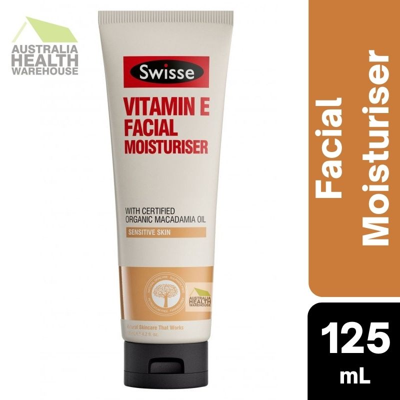 Swisse Vitamin E Facial Moisturiser 125 mL