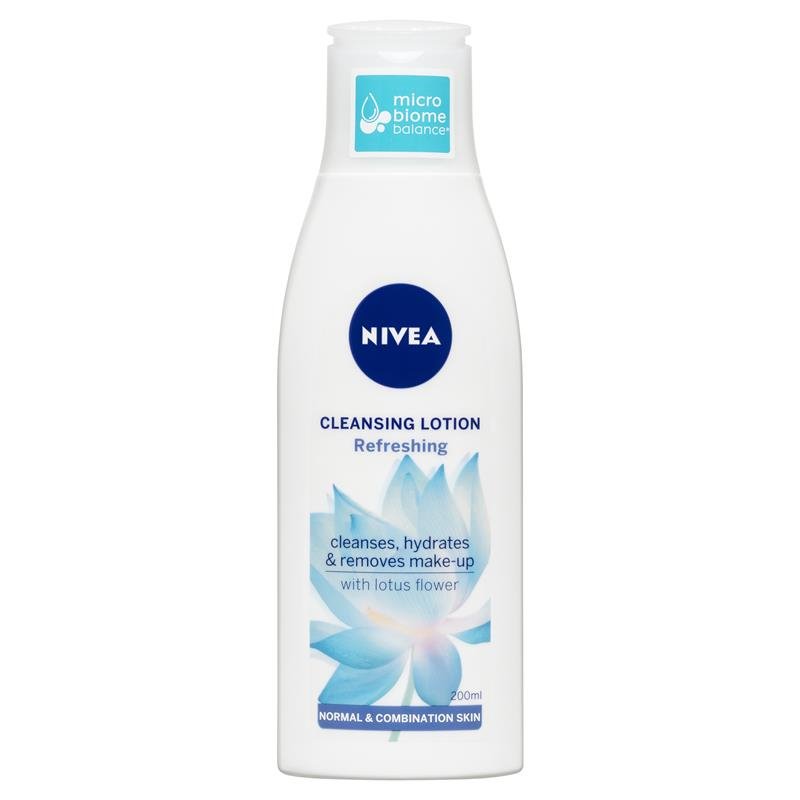Nivea Refreshing Cleansing Lotion - Normal & Combination Skin 200mL