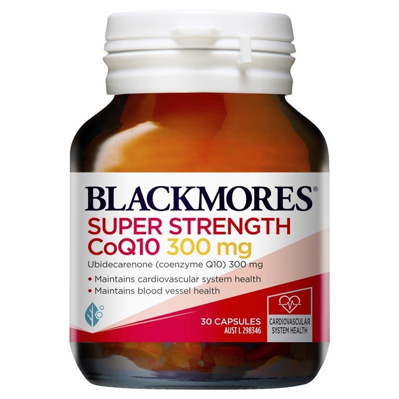 [Expiry: 05/2025] Blackmores Super Strength CoQ10 300mg 30 Capsules