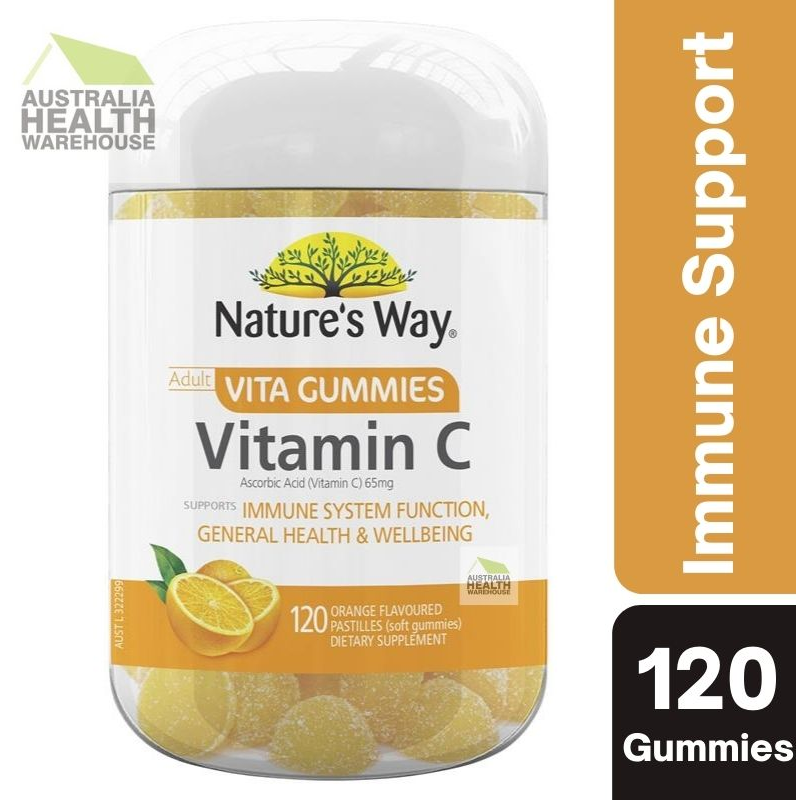 [Expiry: 01/2025] Nature's Way Adult Vita Gummies Vitamin C 120 Gummies