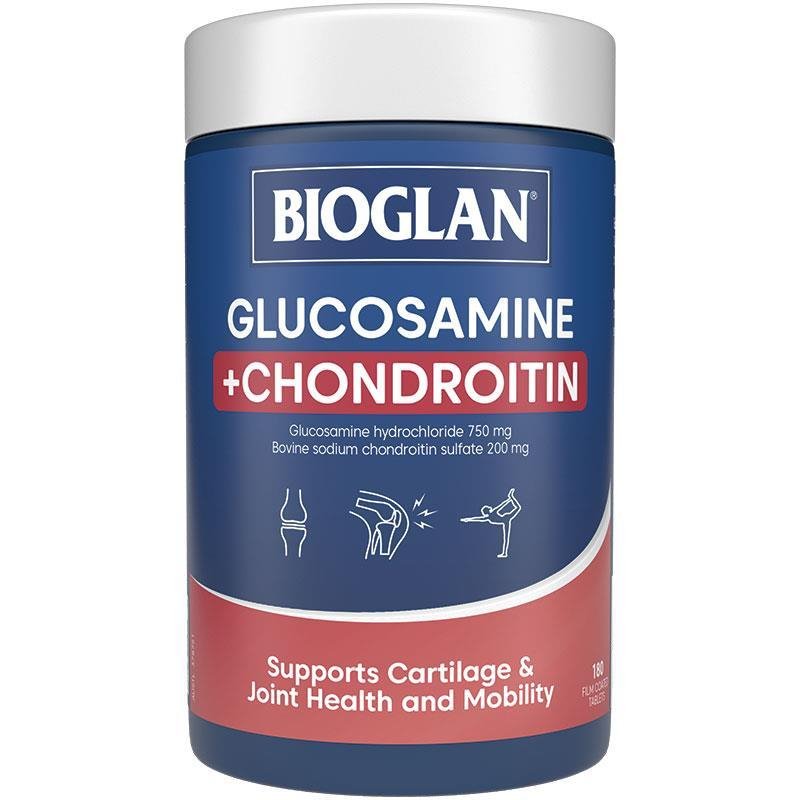 Bioglan Glucosamine + Chondroitin 180 Tablets September 2025