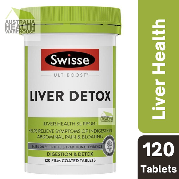 Swisse Ultiboost Liver Detox 120 Tablets July 2025