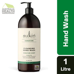 Sukin Signature Cleansing Hand Wash Pump 1 Litre
