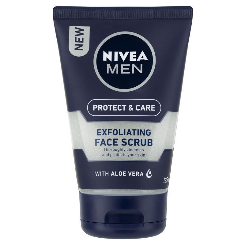 Nivea Men Protect & Care Exfoliating Face Scrub 125mL