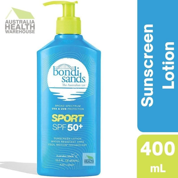 Bondi Sands Sport SPF 50+ Sunscreen Lotion 400mL July 2024
