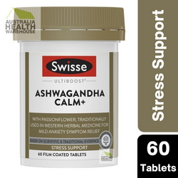 Swisse Ultiboost Ashwagandha Calm+ 60 Tablets April 2025