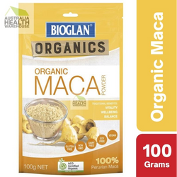 NEAR EXPIRY DATE: OCTOBER 2023 Bioglan Organic Maca Powder 100g