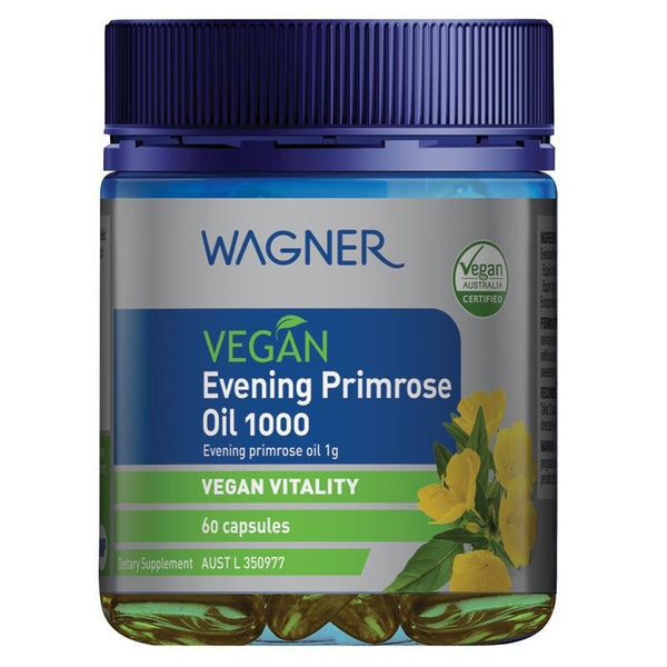 [Expiry: 02/2025] Wagner Vegan Evening Primrose Oil 1000mg 60 Capsules