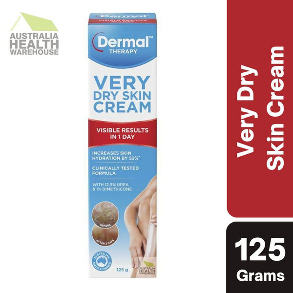 Dermal Therapy Very Dry Skin Cream 125g February 2026