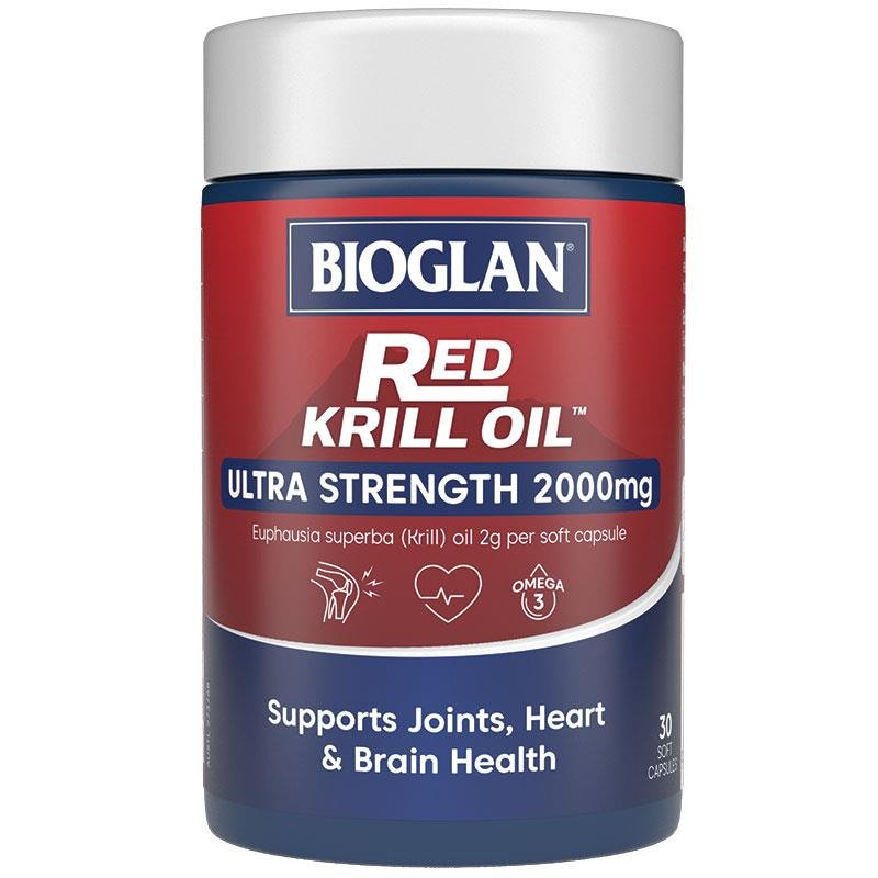 Bioglan Red Krill Oil 2000mg 30 Capsules April 2026