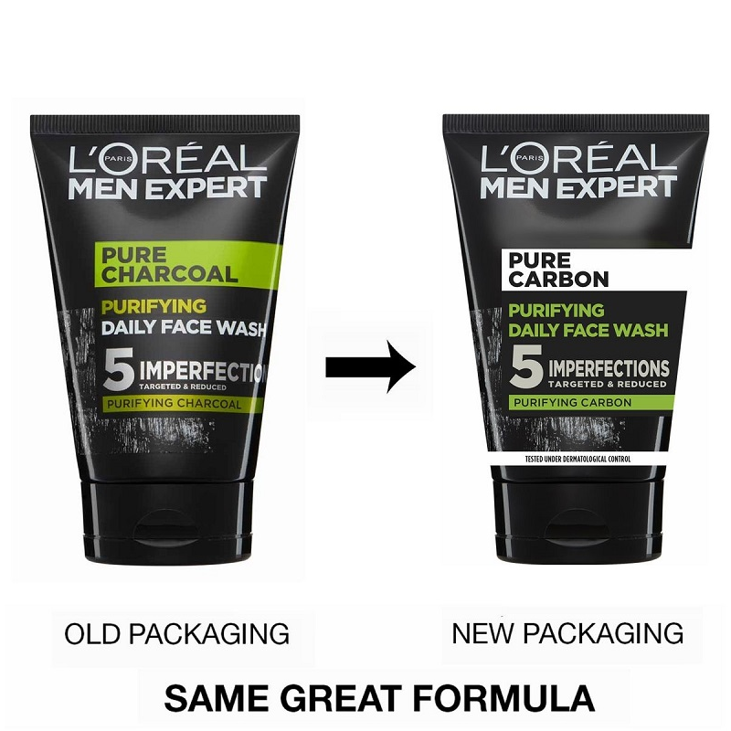 L'Oreal Men Expert Pure Carbon Daily Face Wash 100mL