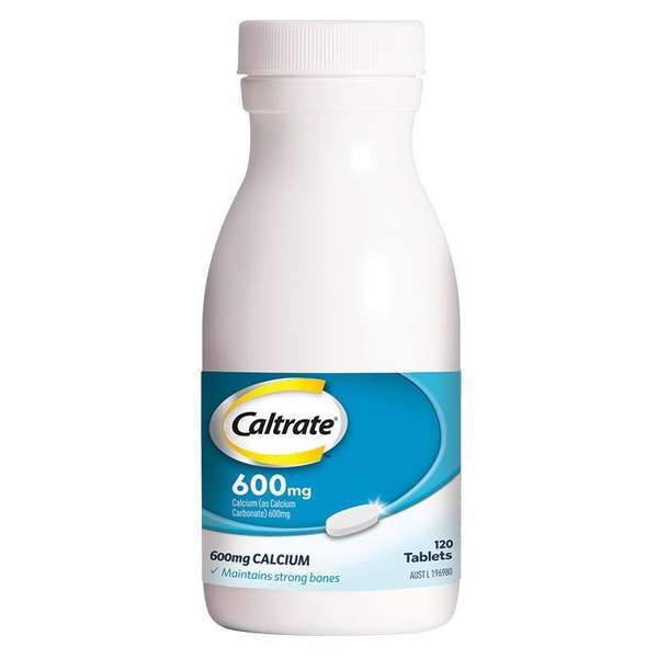 Caltrate 600mg Calcium 120 Tablets January 2025